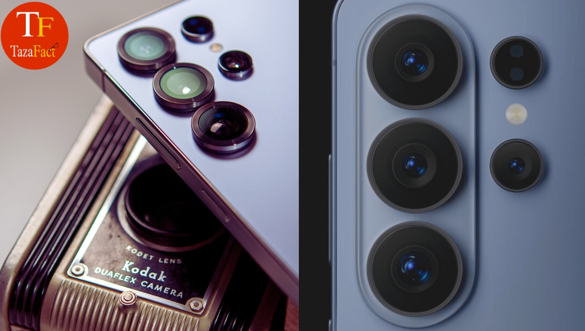 Samsung Galaxy S26 Ultra 200MP rear camera close-up view